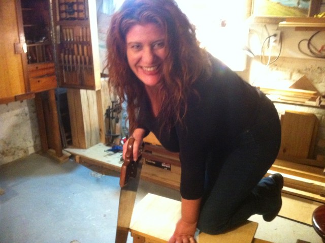 first lesson Laura saws! First lesson - Laura saws!
